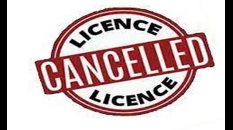 license Cancellation
