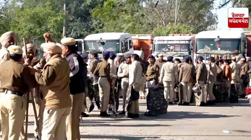 Farmers' protest in Chandigarh News in punjabi 