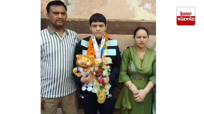 ਜਲੰਧਰ ਦੀ 16 ਸਾਲਾ ਸੁਖਦੀਪ ਨੇ ਪਟਨਾ ’ਚ ਆਯੋਜਿਤ ਖੇਲੋ ਇੰਡੀਆ ਗੇਮਜ਼ ਯੂਥ ’ਚ ਕੁਸ਼ਤੀ ’ਚ ਬ੍ਰਾਊਨਜ਼ ਮੈਡਲ ਜਿੱਤਿਆ