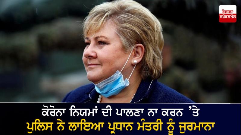 Norway PM fined by police over Covid-19 rules violation