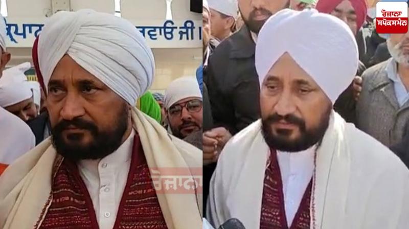 Chief Minister Charanjit Singh Channi paid obeisance at Takht Sri Kesgarh Sahib