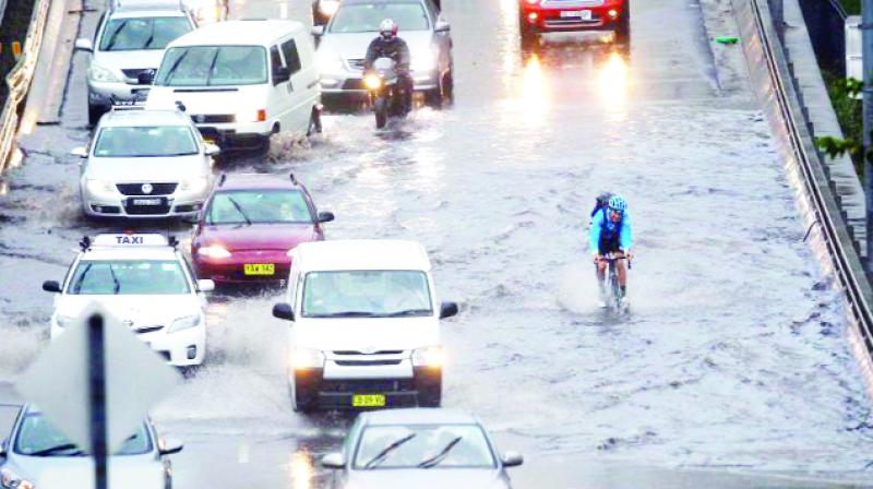 Thunderstorms and Heavy Rains in Sydney