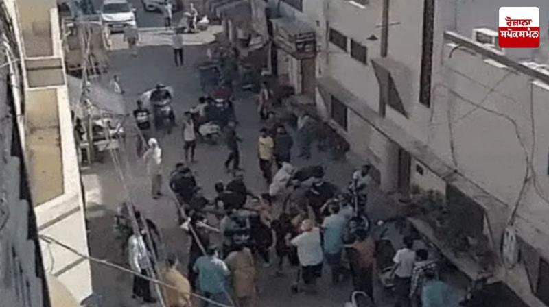 Two groups clashed in Jalandhar, scuffles broke out