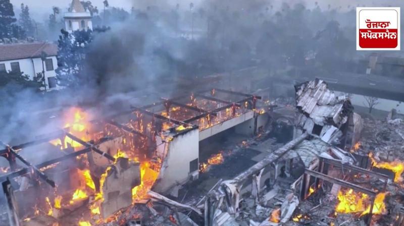 New fire incident in Los Angeles area, more than 10,000 structures destroyed