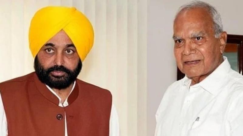Bhagwant Mann, Banwarilal Purohit 
