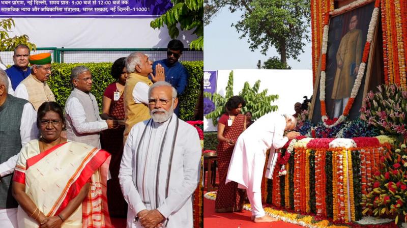 President, Vice President, Prime Minister paid tribute to Baba Saheb on Ambedkar Jayanti
