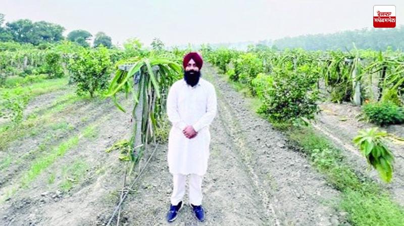 Inderjit Sidhu of village Poohli became an exemplary farmer