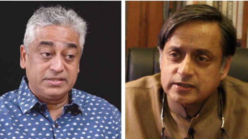 Rajdeep Sardesai, Shashi Tharoor