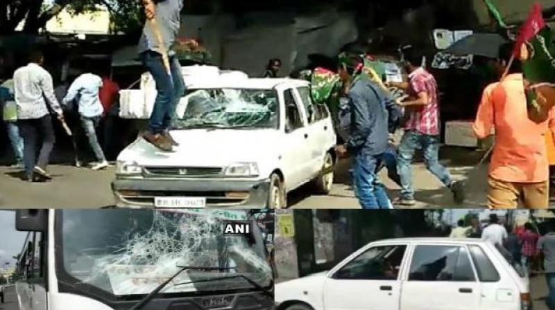 Demolition of vehicles