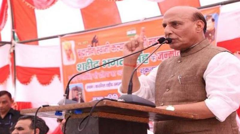 Home Minister Rajnath Singh