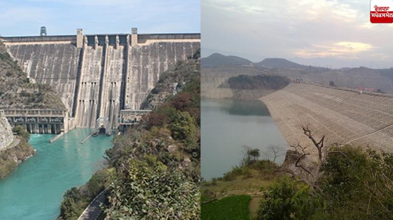 Water level reduced in Bhakra, Pong and Ranjit Sagar dams