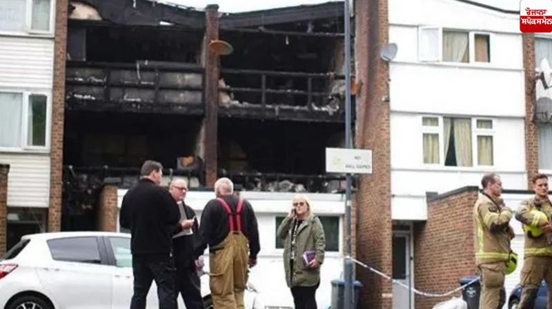  London House Fire News in punjabi 