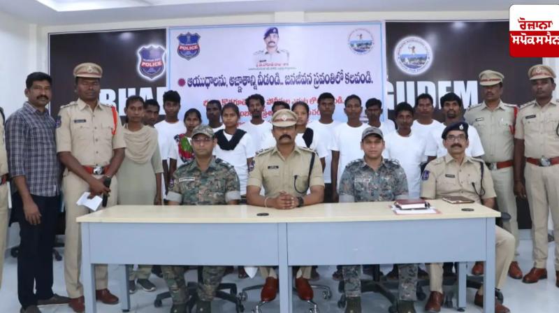 14 Maoists surrender in Telangana