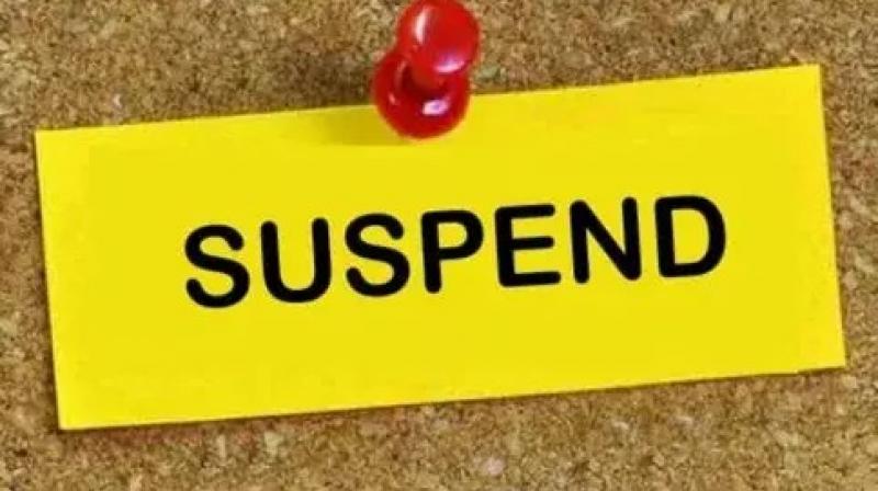 PWD sub-divisional engineer and junior engineer suspended for dereliction of duty