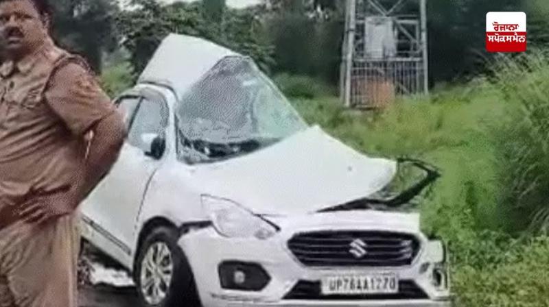 ਮੈਨਪੁਰੀ ਸੜਕ ਹਾਦਸੇ 'ਚ ਇੱਕ ਪਰਿਵਾਰ ਦੇ 5 ਲੋਕਾਂ ਦੀ ਮੌਤ, ਇੱਕ ਜ਼ਖਮੀ 