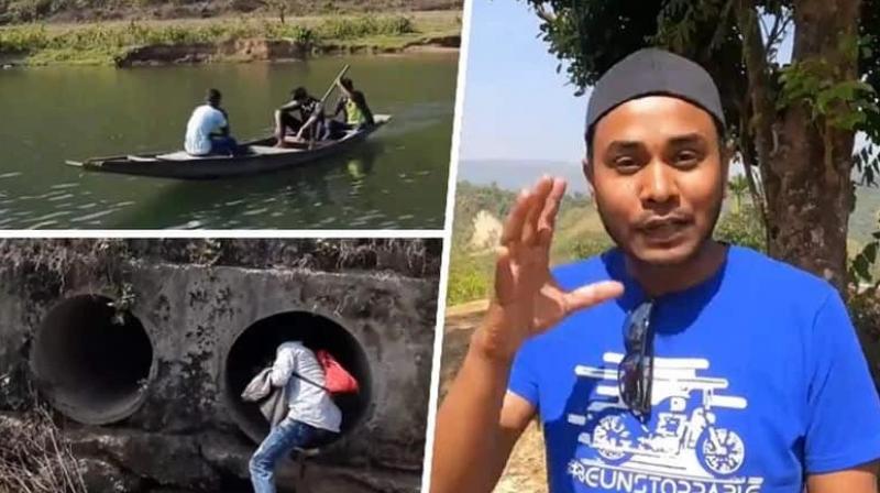 Bangladeshi youtuber illegally enter india without passport 