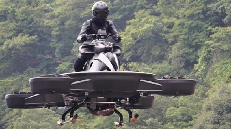  Bookings for the world's first flying bike have started