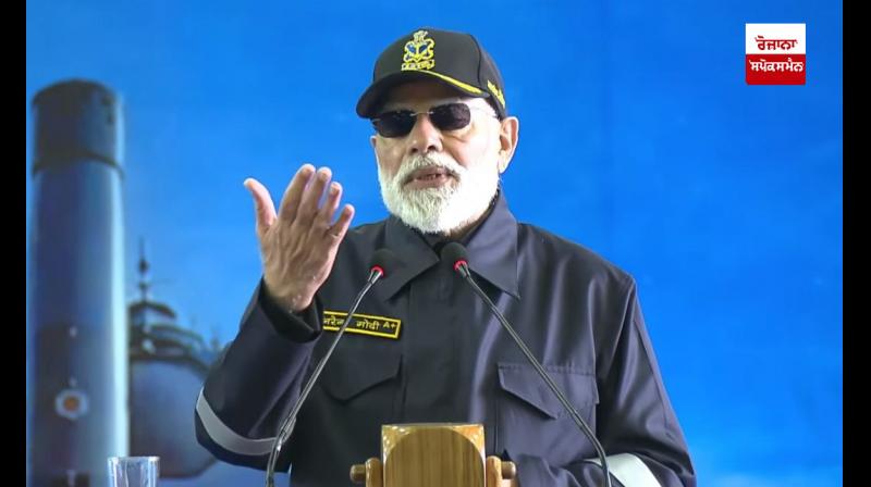 PM Modi celebrates Diwali on INS Vikrant