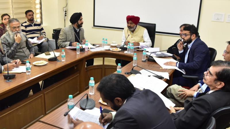 Harpal Cheema Holds meeting with Vice Chancellors of Government Universities