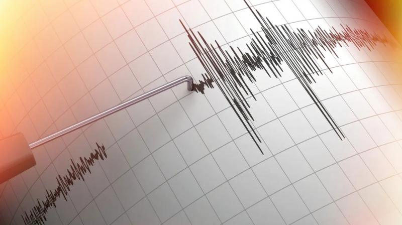 The earth shook with earthquakes