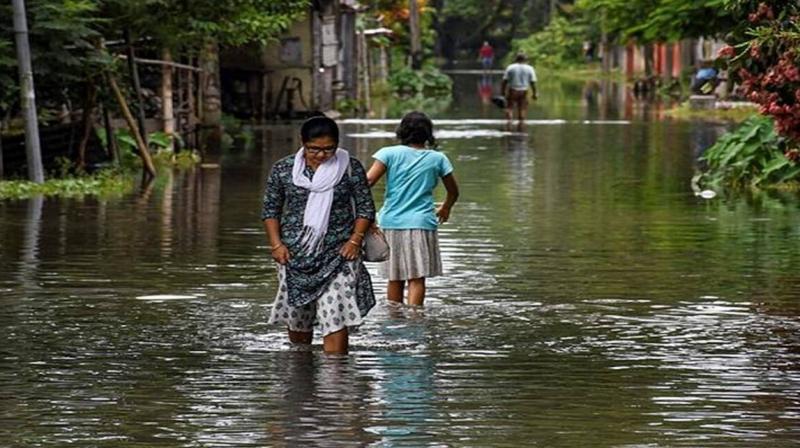 Flood situation in Assam