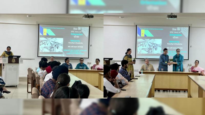 Sri Guru Gobind Singh College organizes Spic Macay Orientation Program