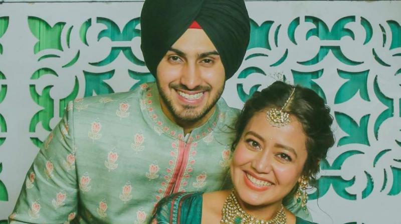 neha kakkar with rohanpreet singh