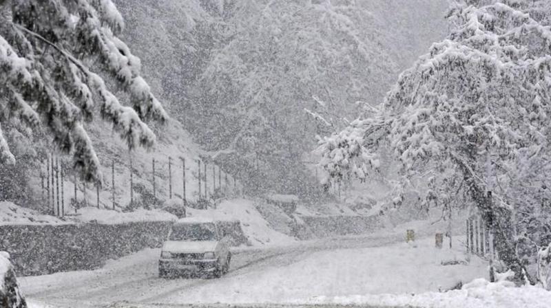 snowfall Kashmir