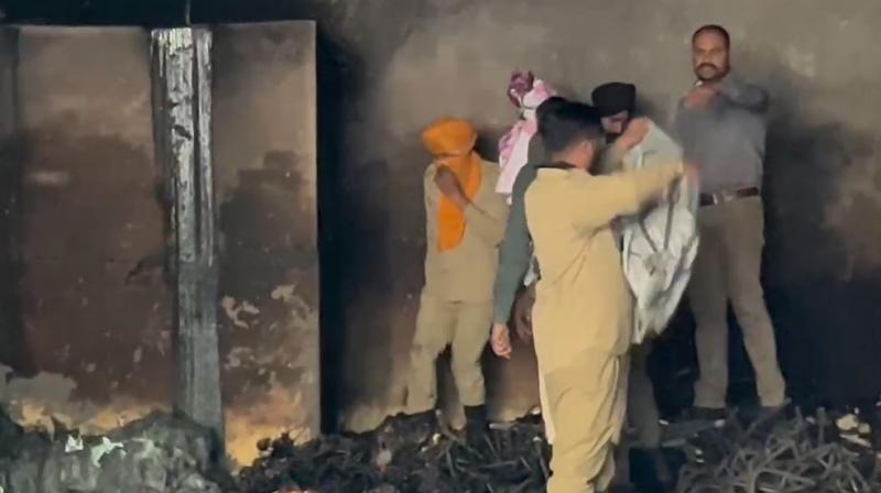 Ludhiana Factory Fire news in punjabi 