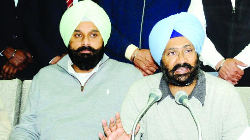 Bikram Singh Majithia And Parminder Singh Dhindsa
