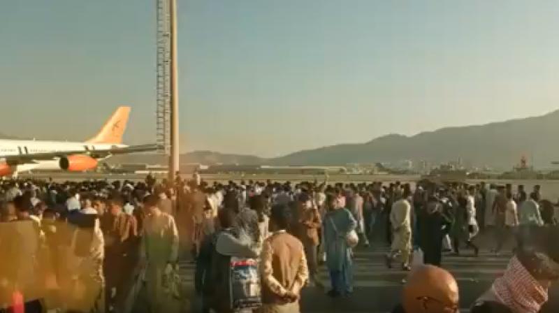 Heavy Firing at Kabul Airport, 40 people hospitalized