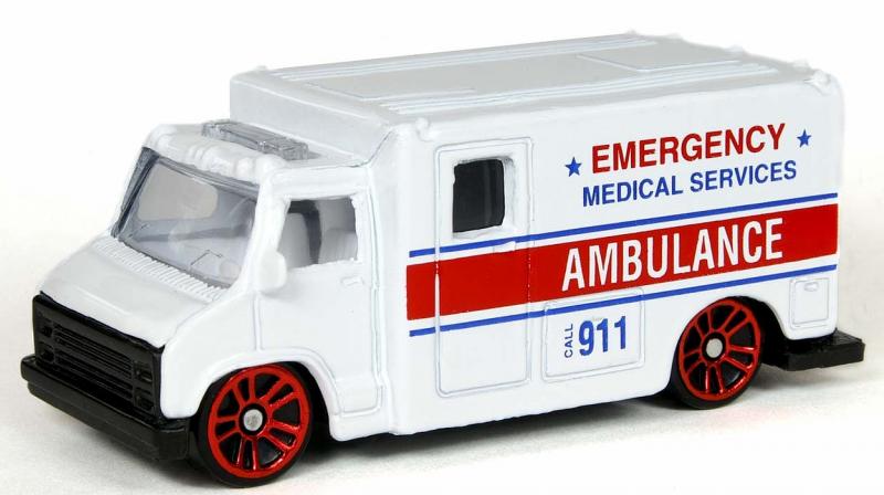 Ambulances with modern facilities stand there