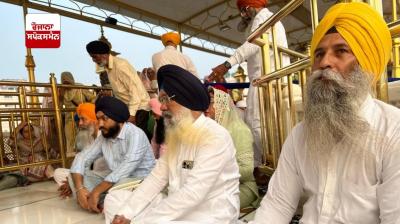 ਜਗਦੀਪ ਕਾਹਲੋਂ ਨੇ ਪਰਿਵਾਰ ਸਮੇਤ ਸ੍ਰੀ ਦਰਬਾਰ ਸਾਹਿਬ ਹੋਏ ਨਤਮਸਤਕ