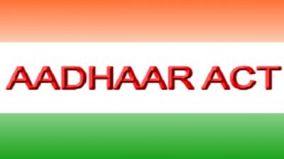 Proposal of amendment in Aadhaar act