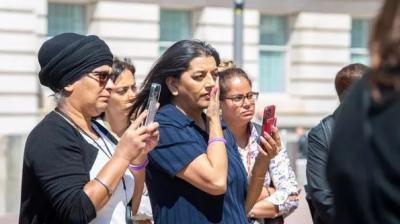 Centenary Square vigil.
