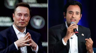 Elon Musk and Vivek Ramaswamy