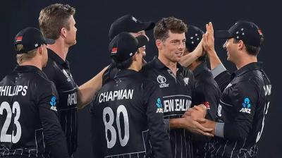 New Zealand Team celebrates.