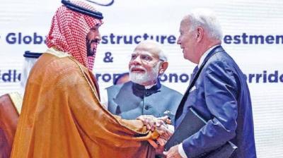 The ambitious India-Middle East-Europe Economic Corridor was announced on the margins of the New Delhi summit of G20 countries.