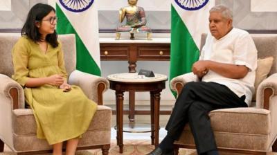 Swati Maliwal met Vice President Dhankhar