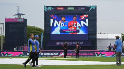 India vs Canada match canceled due to wet outfield. (Photo: PTI)