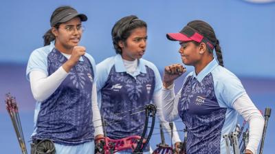 Indian Archery Team.