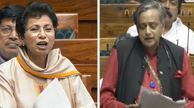 Kumari Shailja ans Shashi Tharoor