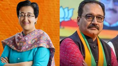 Atishi and Varinder Sachdev