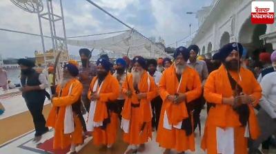 Nagar Kirtan from Sri Akal Takht Sahib on the Hola Mohalla Latest News in Punjabi 