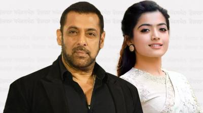 Salman Khan and Rashmika Mandana