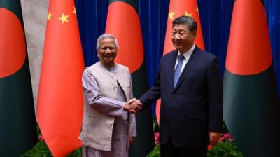 ਮੁਹੰਮਦ ਯੂਨਸ ਅਤੇ ਸ਼ੀ ਜਿਨਪਿੰਗ