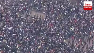 Millions People protest against Trump and Musk in America Latest News in Punjabi 