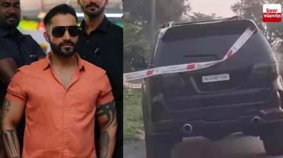 Former underworld don Muthappa Roy's son Ricky Roy & Car in an accident