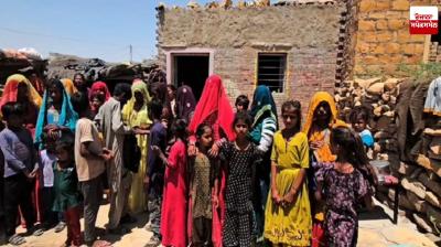Pakistani refugees living in Rajasthan Image. 