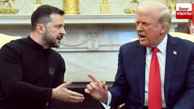 Volodymyr Zelensky and Donald Trump image.